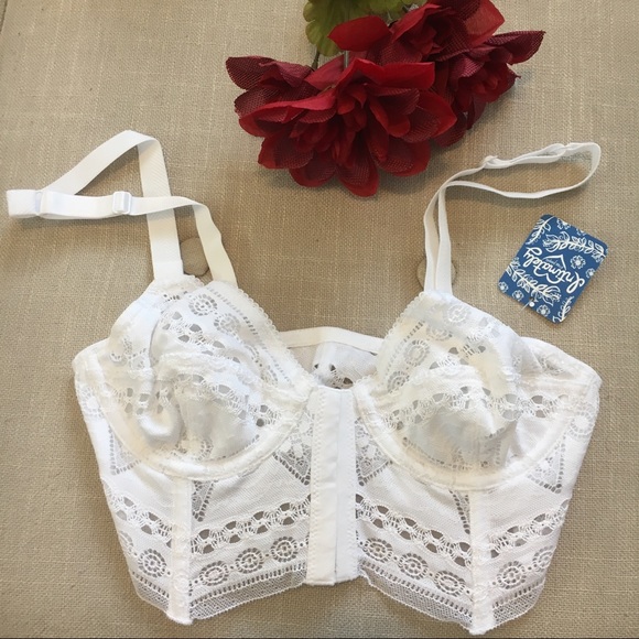Free People Other - Free People White Out Bustier 32A